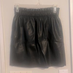 Leather Skirt